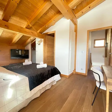 Chalet De Prestige 10 Pers, Proche Pistes, Wifi, Stationnement - Fr-1-505-223
